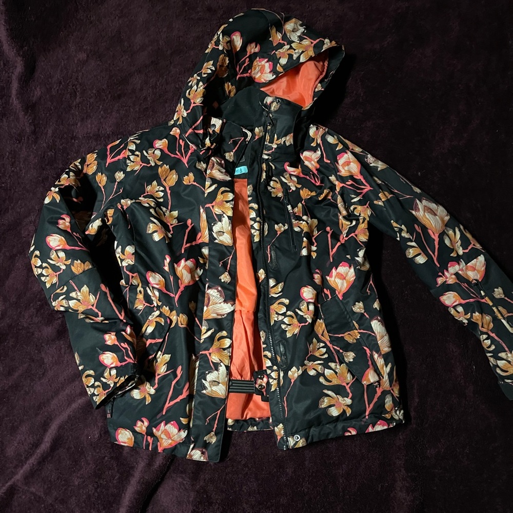 ROXY FLORAL SNOWBOARDING JACKET